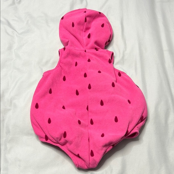 Pink Strawberry Baby Costume - Picture 2 of 6